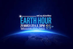 Earth Hour, zaterdag 29 maart 2014 vanaf 20.30 uur